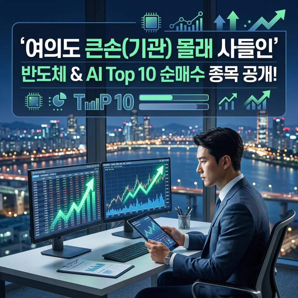 2026년 반도체·AI 대장주, 기관이 쓸어담는 이유는? (ft. ETF)