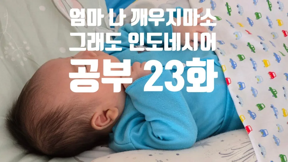 인도네시아어 필수 동사 5가지 배우는 법 2026 — 어학·외국어 — ksw8832