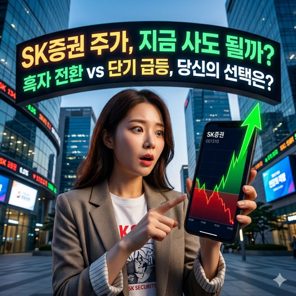 SK증권 주가 전망: 2026년 흑자 전환 분석 및 투자 전략