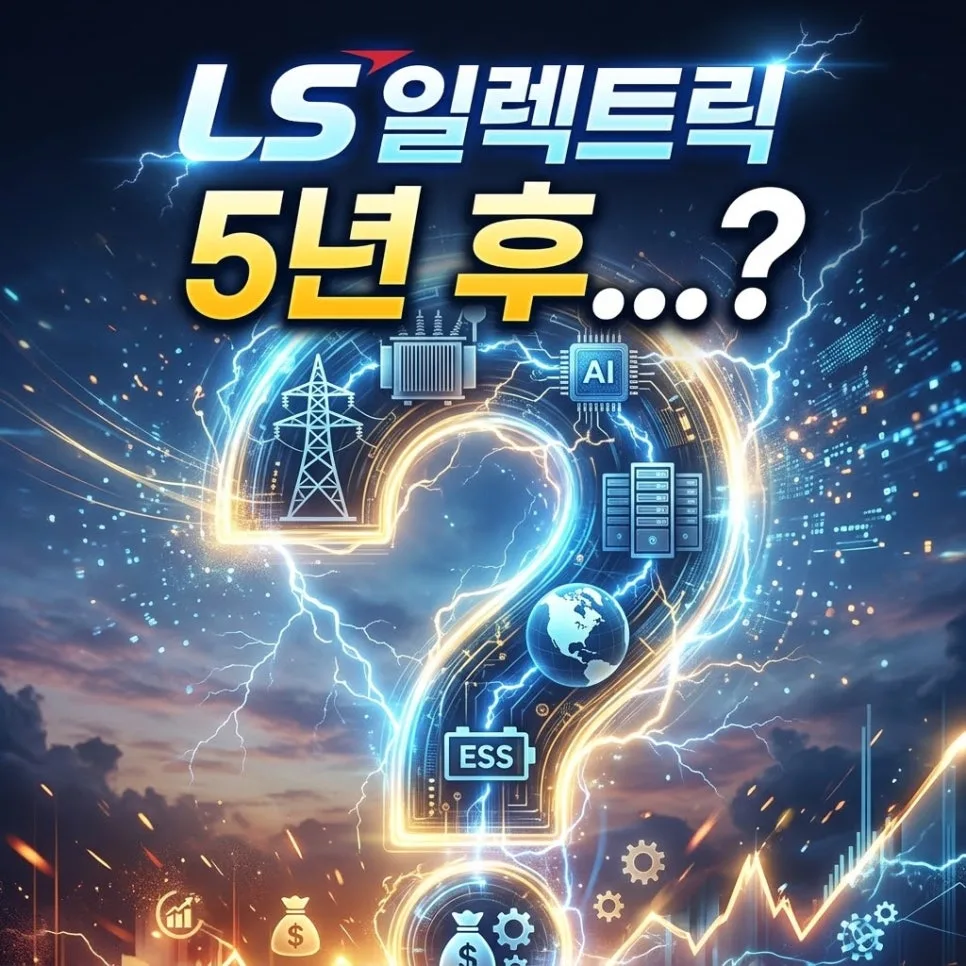 LS ELECTRIC 5년 후 전망: AI 데이터센터 시대, 전력기기 대장주 2026년 분석