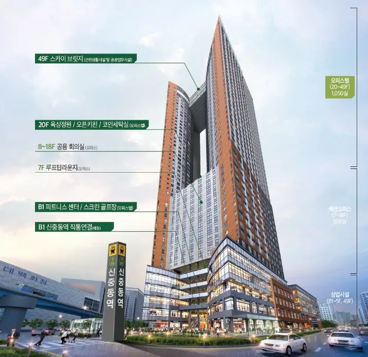 신중동역 랜드마크 푸르지오시티 전세, 1.5룸 분리형 원룸 장단점 분석 2026 2