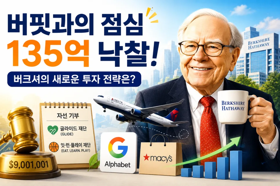 워런 버핏 점심 경매 2026: 가치투자의 진화와 버핏 이후 시대