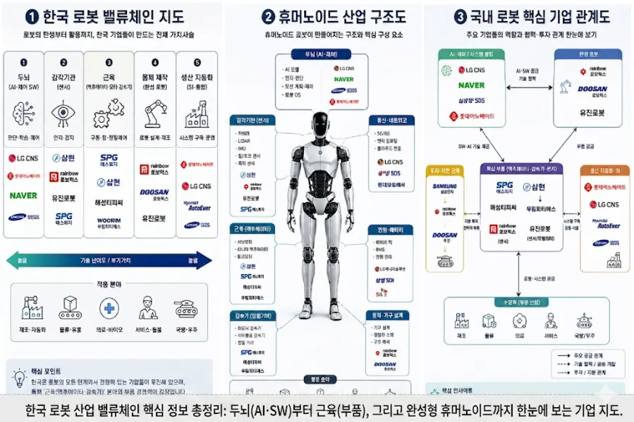 피지컬 AI 로봇 밸류체인 핵심 기업 2026: 투자 전략 총정리 — IT·테크 — dudgk0919 1