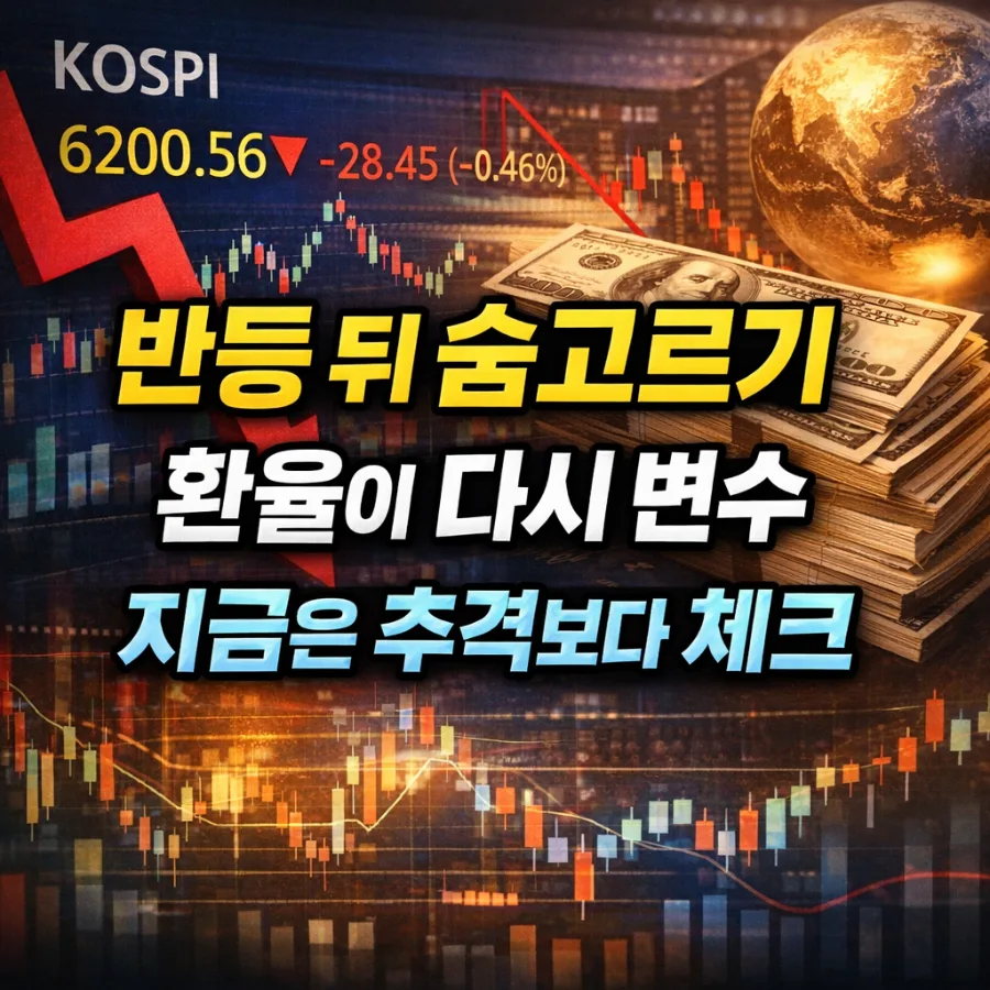 2026년 국내 증시 전망: 코스피 숨고르기 이유와 투자 전략 2
