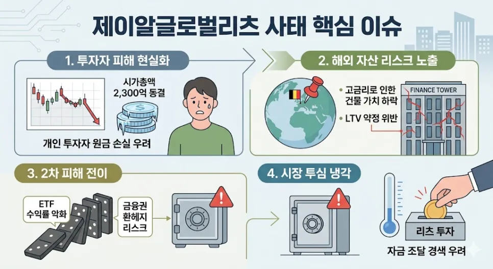 제이알글로벌리츠 법정관리, 해외 리츠 투자 위험 분석 2026 2