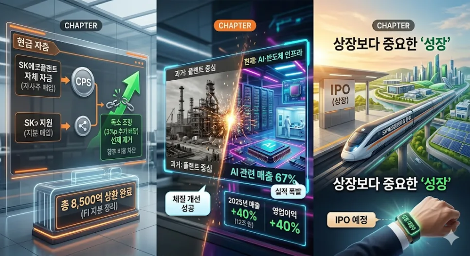 SK에코플랜트 8500억 상환 이유 2026년 전망 분석 2