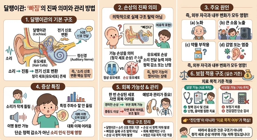 달팽이관 기능 이상과 난청, 보험 적용 기준 2026년 총정리 — 건강·의학 — ban50007