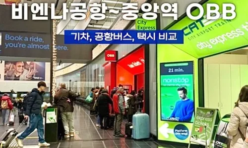 비엔나 2박 3일 핵심 총정리 2026: 공항 이동부터 숙소, 교통패스까지 3