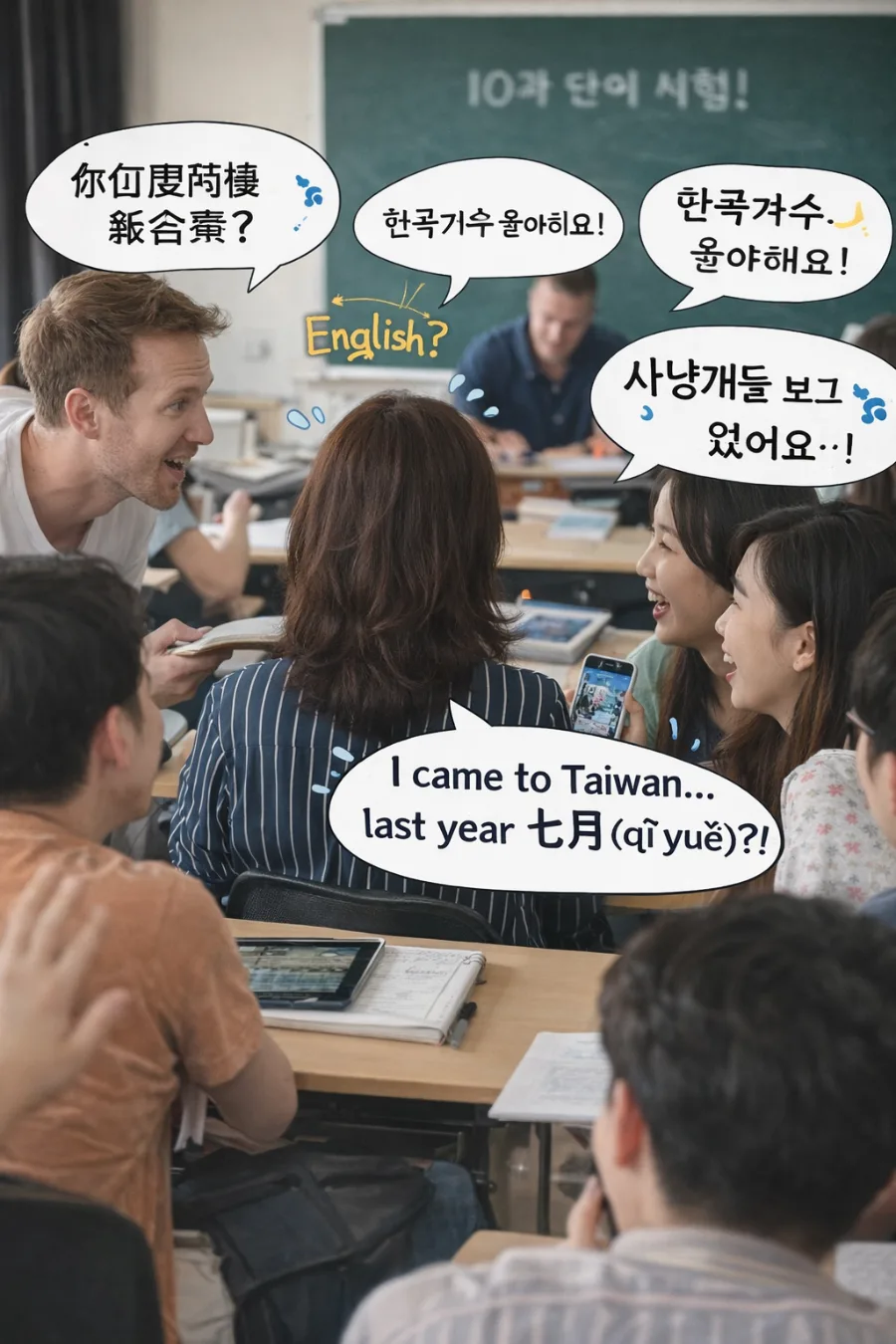 대만 어학연수 2026: 중국어 수업 후기 및 외국인 친구 사귀기 — 교육·학문 — izaranda