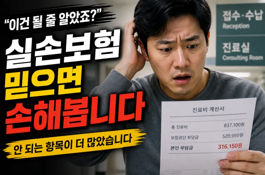 실손보험만으론 부족? 비급여 보장 현실 분석 (2026년 대비)