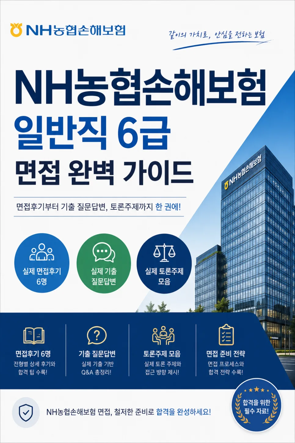 NH농협손해보험 6급 면접 합격 전략: 실제 기출 질문 완벽 분석 2026