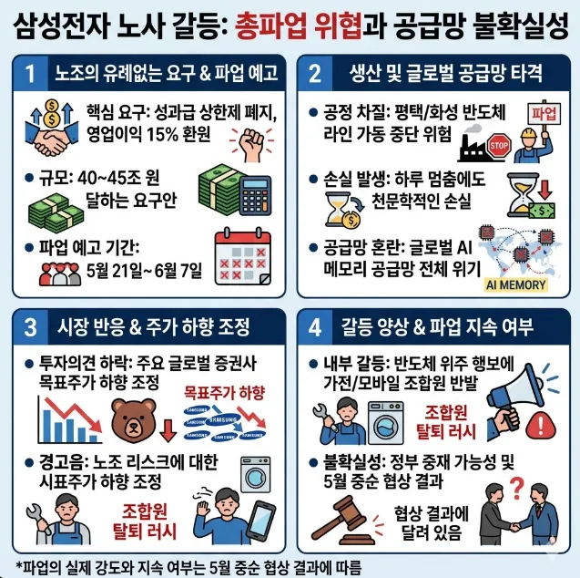 삼성전자 2026년 역대급 실적에도 주가 하락? 원인 분석 2
