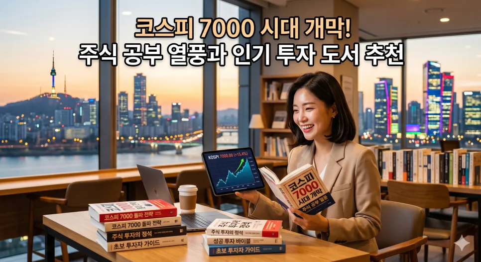 코스피 7000 시대, 투자 도서 305% 급증 원인과 성공 비결 2026 2