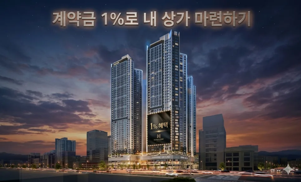 대전 봉명동 상가 분양 2026: 691세대 완판 '하늘채 하이에르' 투자 가치 분석