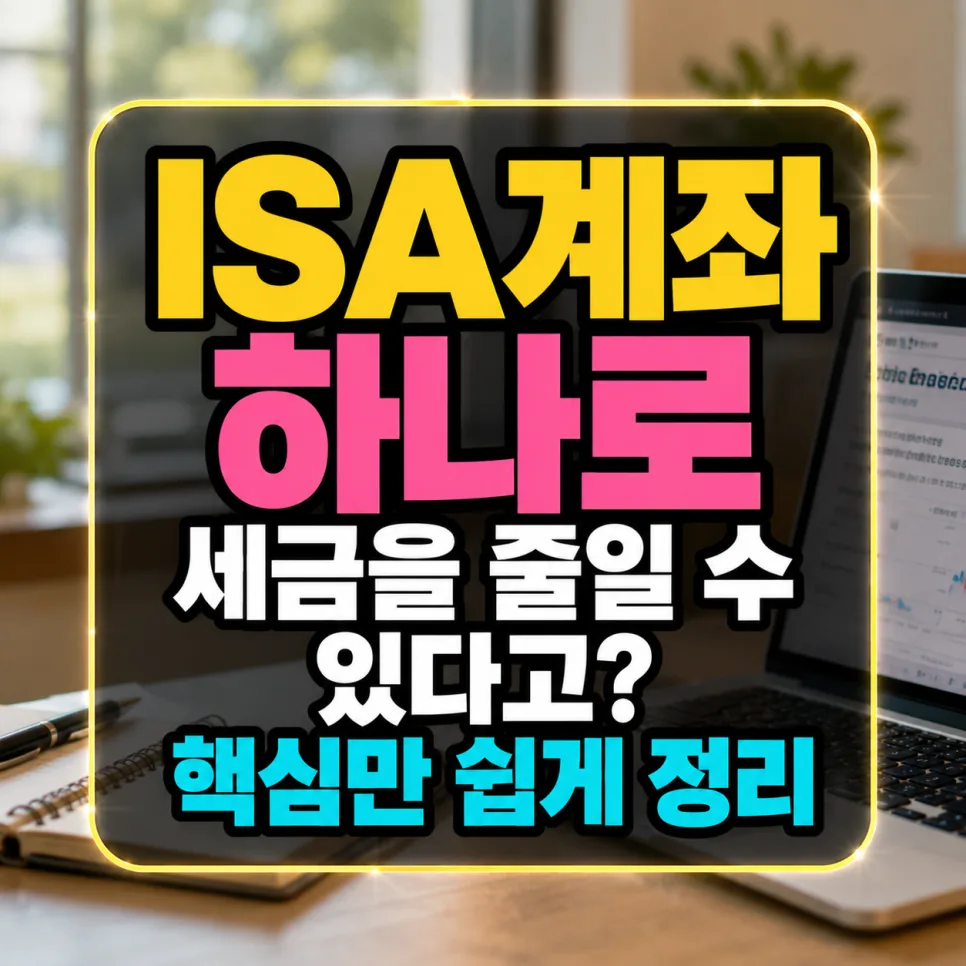 ISA 계좌로 세금 절약하는 법 2026: 실제 절세 효과 분석 2