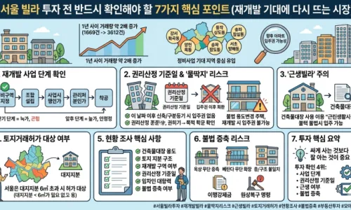 빌라 미분양 취득세 폭탄, 2026년 서울 주거 공급 위기 경고 2
