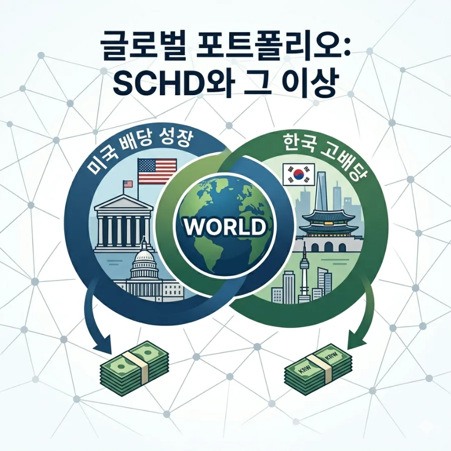 미국 배당성장주 SCHD와 국내 고배당주 비교: 2026년 제2의 월급 만들기 2