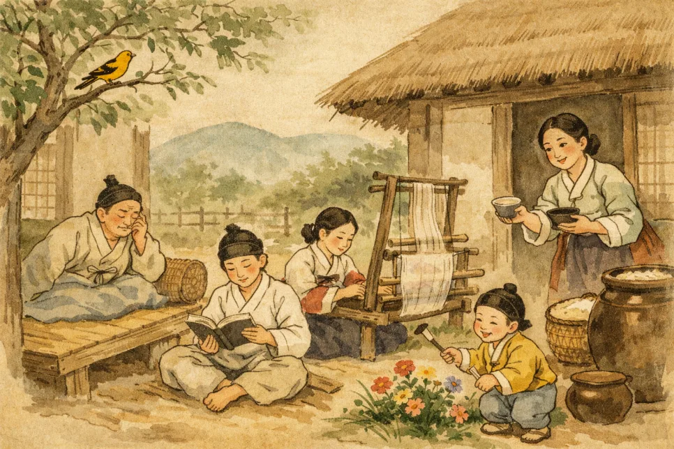 오경화 사설시조 <꾀꼴꾀꼴 우는 소리에> 완벽 분석 2026 2