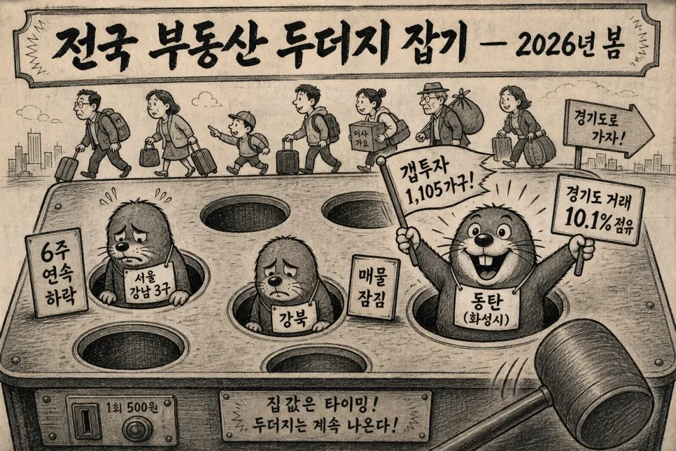 서울 전세 이중가격 2026: 5,500만원 격차와 양도세 유예 종료 영향 분석