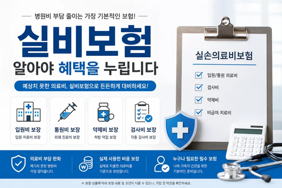 실손보험, 2026년까지 꼭 알아야 할 필수 보장 총정리
