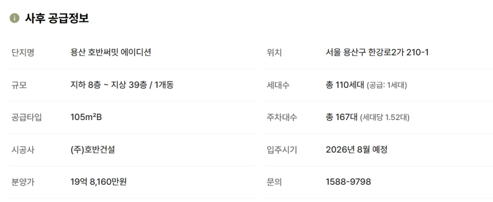 용산 호반써밋 무순위 청약 2026: 20억 시세차익 로또 잡는 법 2