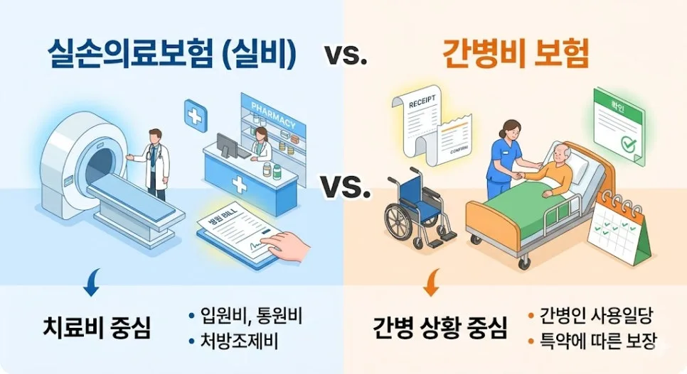 간병비 보험 2026년, 실비와 다른 보장 핵심 기준은? 2