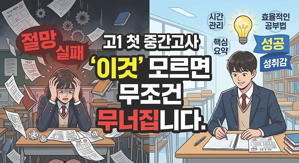 고1 첫 중간고사 수학, 2026년 상위권 결정짓는 고득점 전략 — 교육·학문 — eunjung145