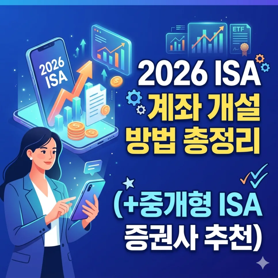 ISA 계좌 개설 방법 2026: 증권사 선택부터 비대면 개설까지 — 비즈니스·경제 — vudqor2