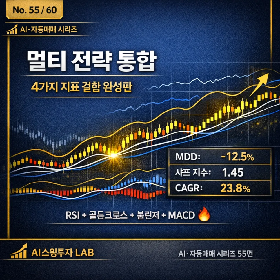 AI 자동매매 2026: 4가지 지표 통합 시스템으로 승률 높이기