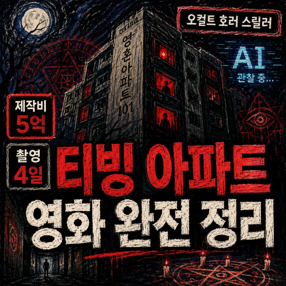 티빙 아파트 영화, AI 하이브리드 공포의 모든 것 2026 — K-영화 — min0938