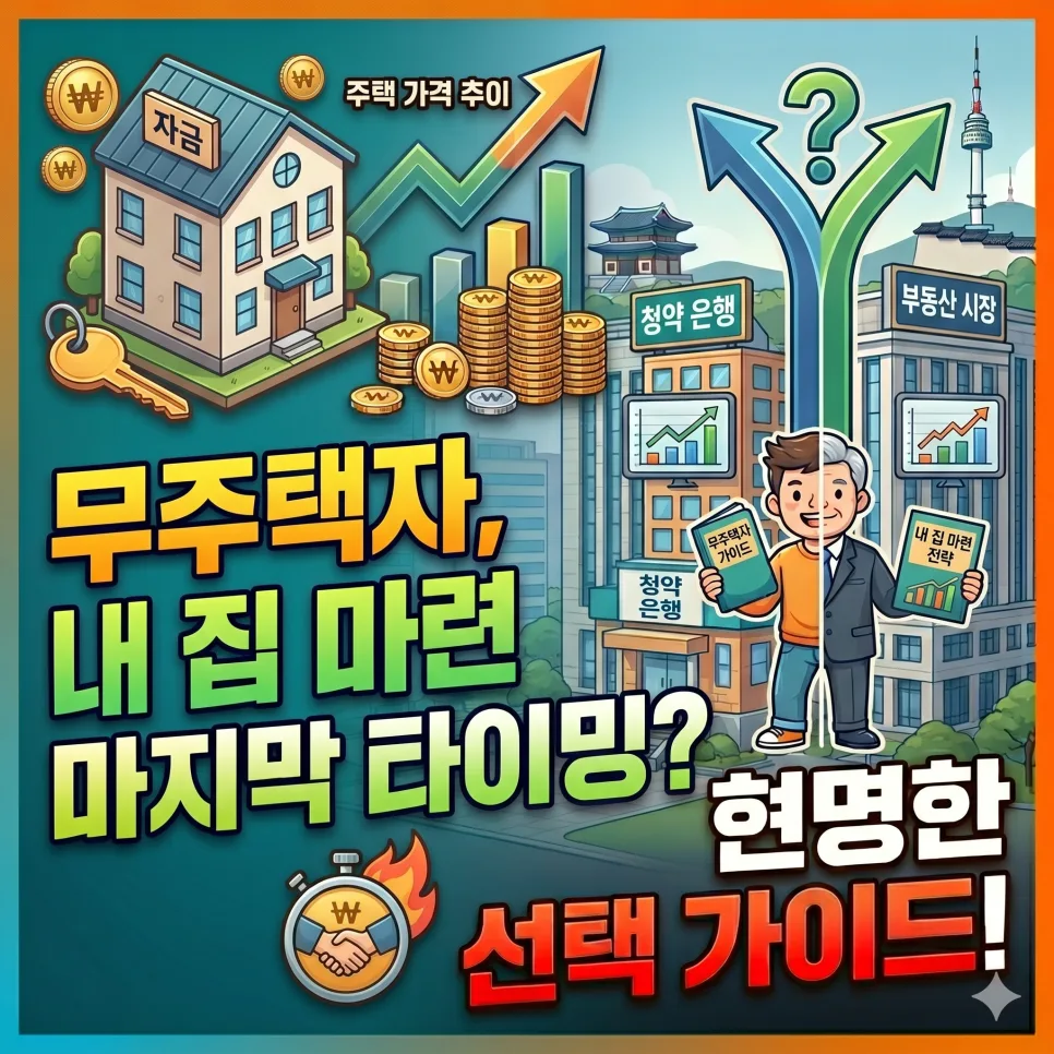 2026년 봄 청약, 무주택자에게 열린 기회 잡는 법 3가지