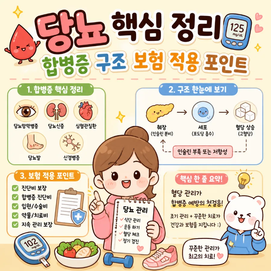 당뇨병 합병증과 보험 적용 2026년 핵심 총정리 — 건강·의학 — river7305