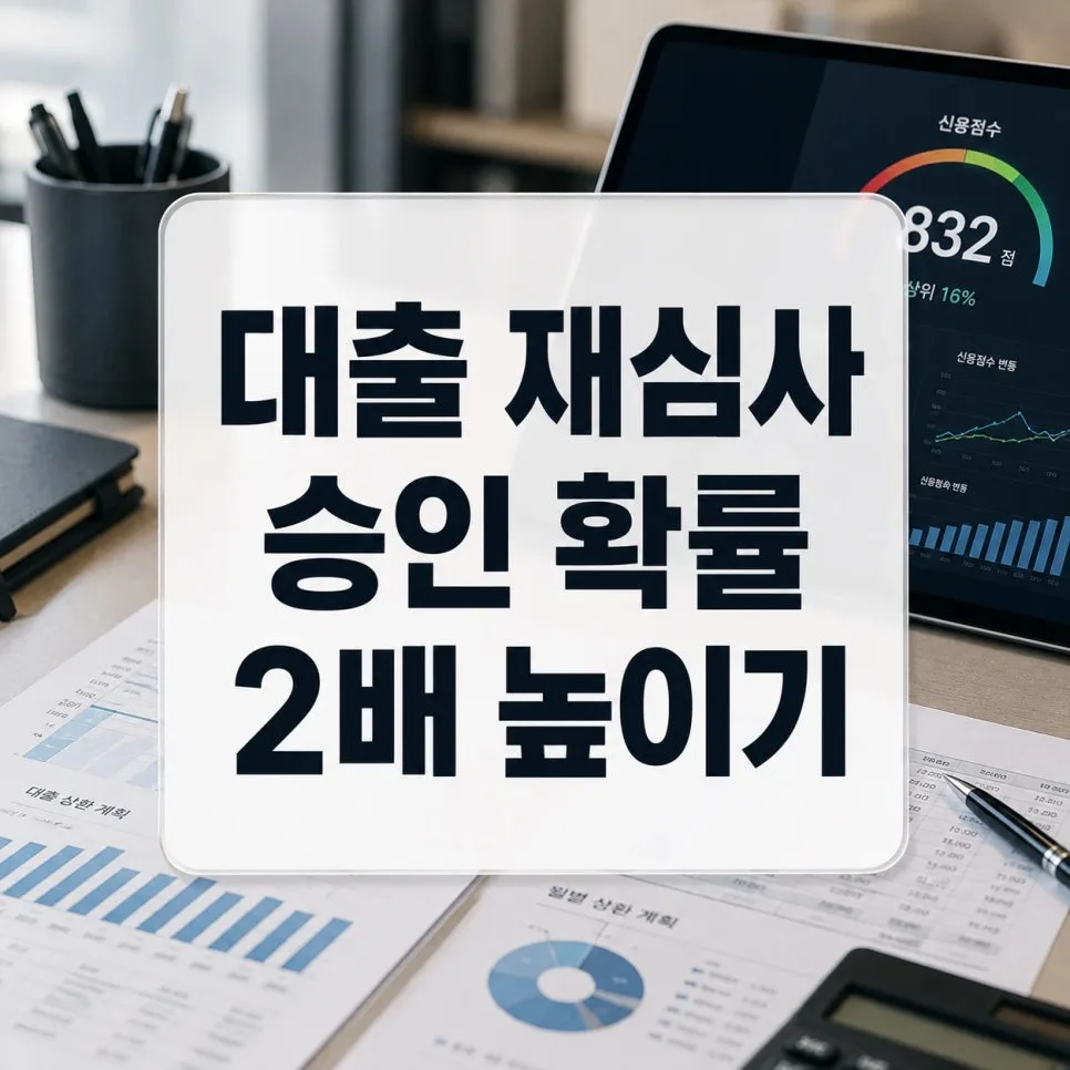 대출 재심사, 2026년 AI 심사 통과 위한 서류 보완 전략