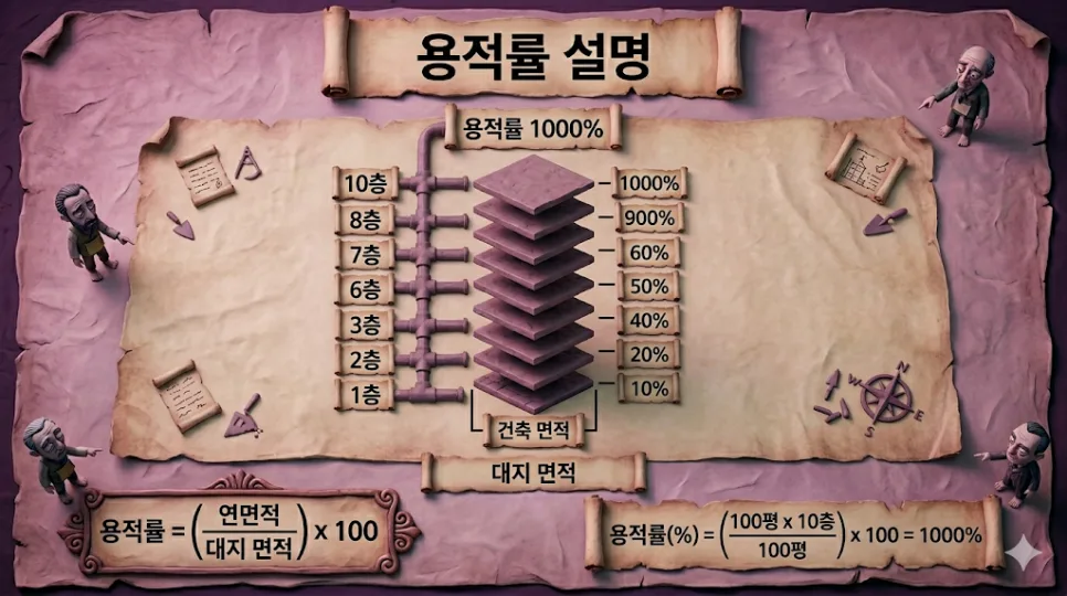 건폐율 용적률 차이점 2026: 내 땅 활용법 핵심 정리 3