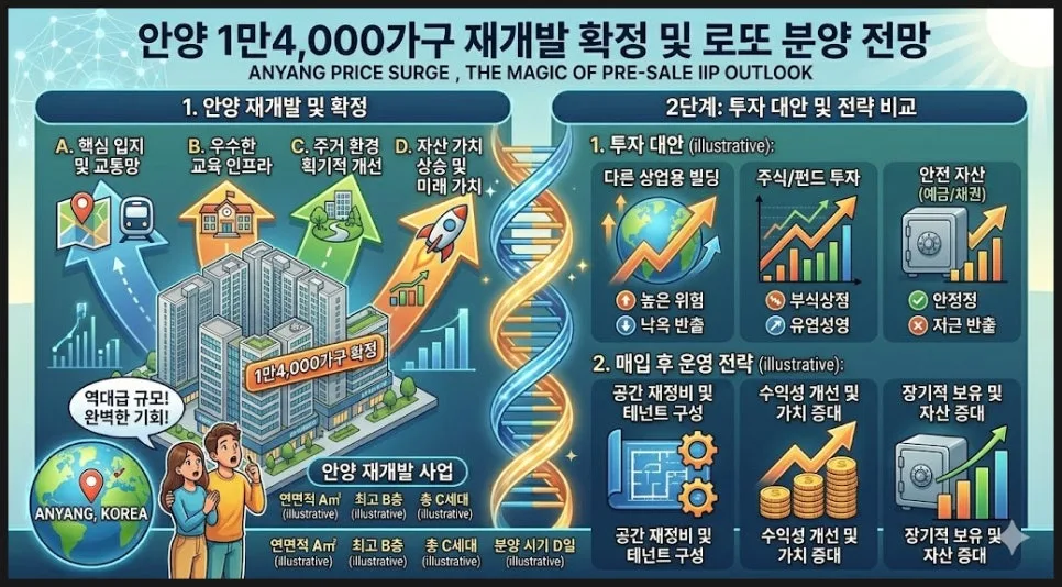 안양 1.4만 가구 재개발 2026년 전망: 로또 분양 기회 분석