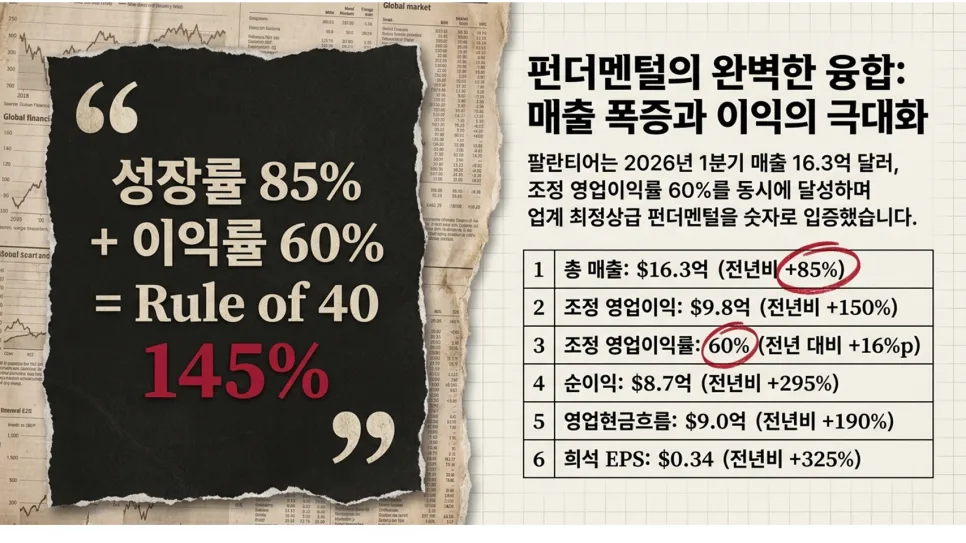 팔란티어 2026년 1분기 실적, AI 기업 성장 비결은? 2가지 핵심 분석 2