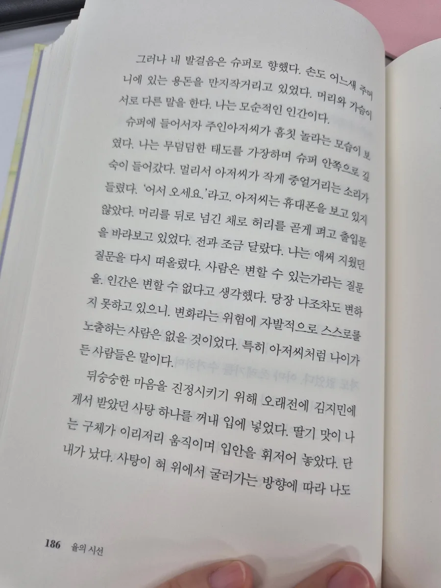 청소년 성장 소설 '율의 시선' 핵심 줄거리 및 독후감 2026 2