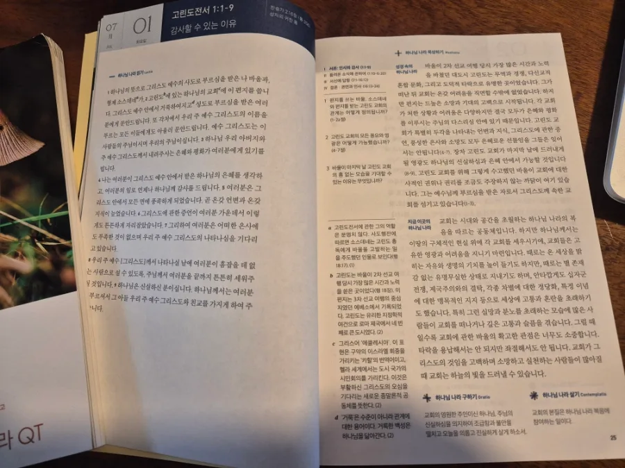 하나님나라 QT 2026년 완벽 가이드: 묵상법부터 추천까지 2