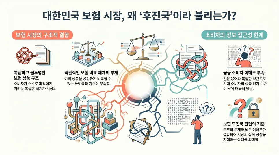 보험 후진국 탈출 전략 2026: 가입률 vs 이해도 분석 3