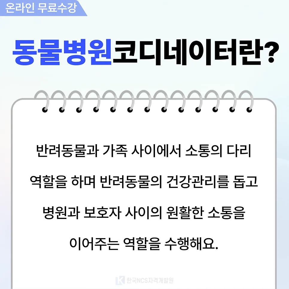 동물병원 코디네이터 자격증 취득 방법 2026년 총정리 2