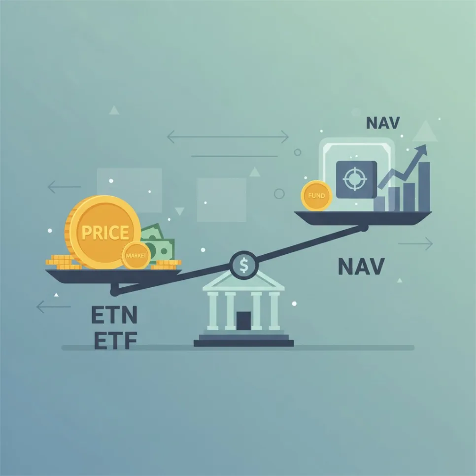 ETF vs ETN 2026: 괴리율·롤오버 비용 완벽 비교 및 투자 전략 3