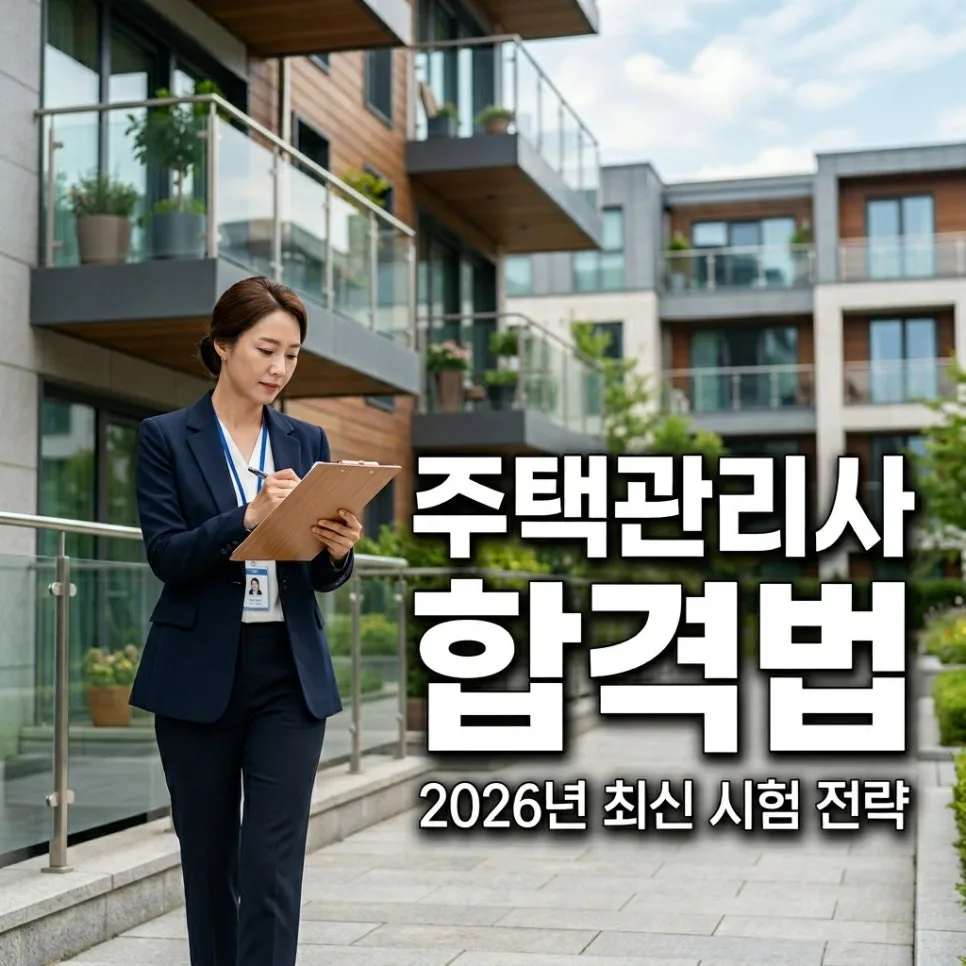 2026년 주택관리사 합격 전략: 시험 일정, 연봉 전망 완벽 분석 — 비즈니스·경제 — readingbite