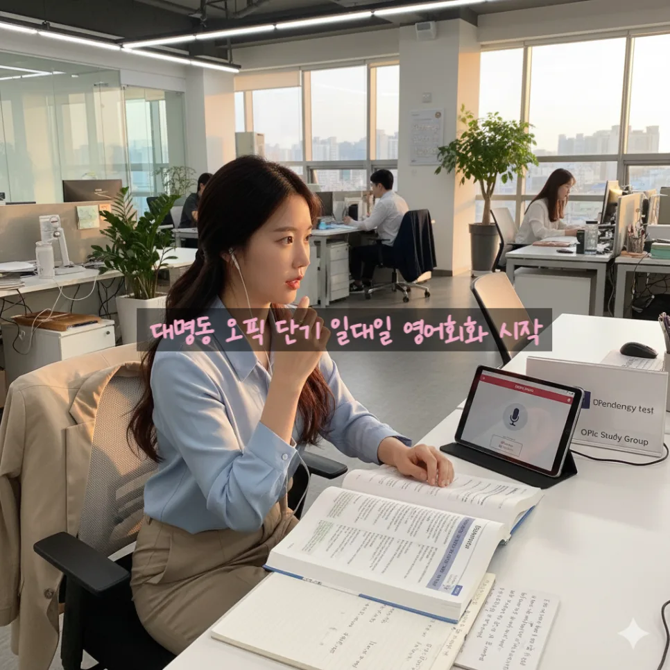 대명동 오픽 단기 완성 전략 2026: 초보 고득점 비법 공개 — 어학·외국어 — dgchoi52