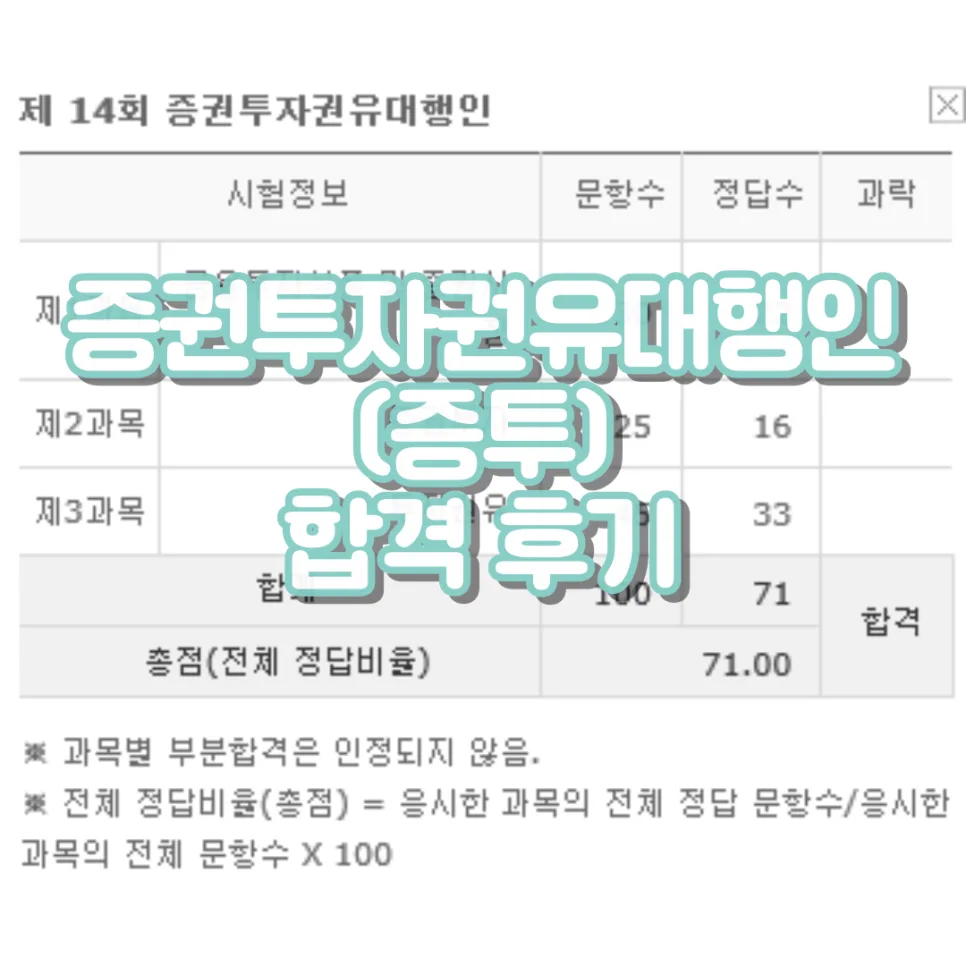 증권투자권유대행인 합격 비법 2026: 이틀 만에 끝내는 공부법
