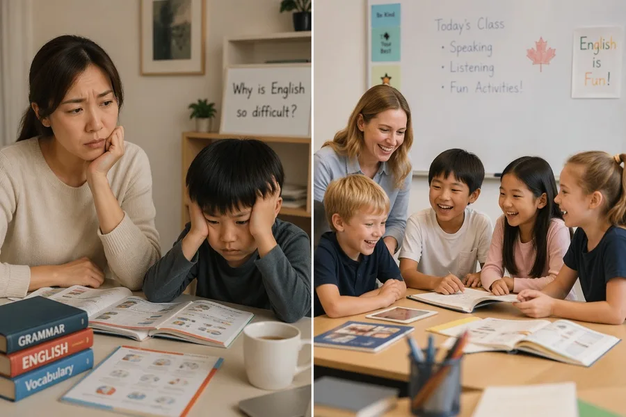 초등 영어 학습법 2026: 왜 학원에서도 실력이 안 늘까? — 교육·학문 — maplegrove_edu