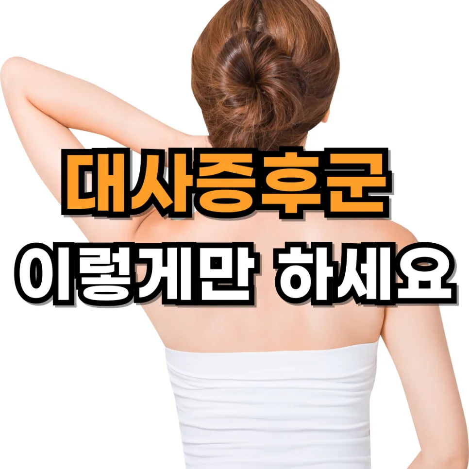 대사증후군 기준과 관리법 2026: 5가지 핵심 체크리스트 — 건강·의학 — jang2story 1