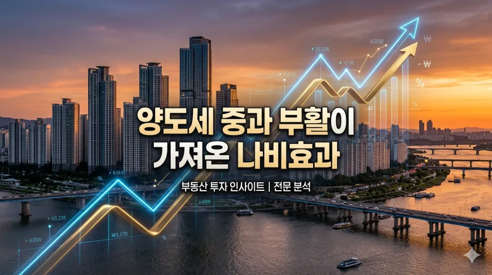 2026년 양도세 중과 부활, 다주택자 세금 폭탄 피하는 법