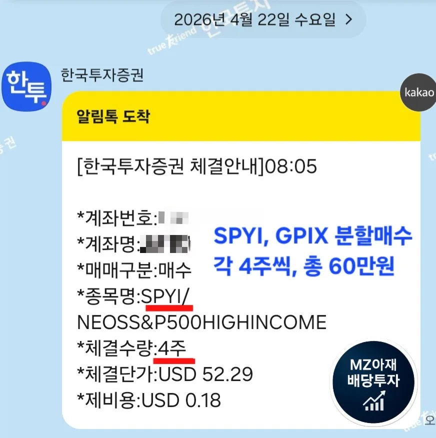 SPYI 월배당 14만원 받는 법 2026: GPIX 분할매수 전략