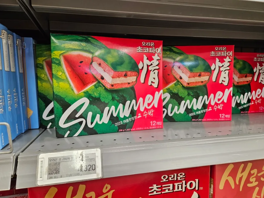 초코파이 수박맛 vs 바나나킥 민초: 2026년 여름 한정판 비교 후기 2