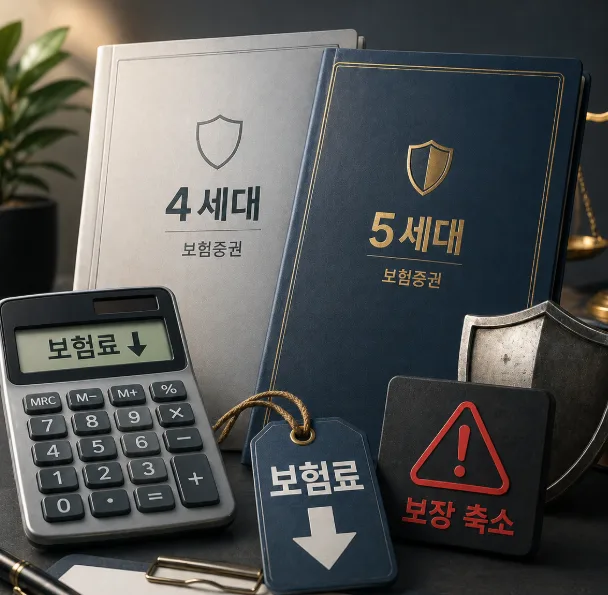 5세대 실손보험 전환, 보험료 반값 유혹 뒤 보장 축소 2026년 총정리 2
